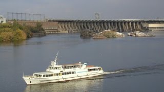 Прогулка по Днепру, Запорожье(Маршрут движения - РЕЧВОКЗАЛ (ДУБОВАЯ РОЩА) – ВДОЛЬ ЛИНИИ НАБЕРЕЖНОЙ – ШЛЮЗ – ПОРТ ИМ. ЛЕНИНА Прогулка..., 2016-05-03T09:30:28.000Z)