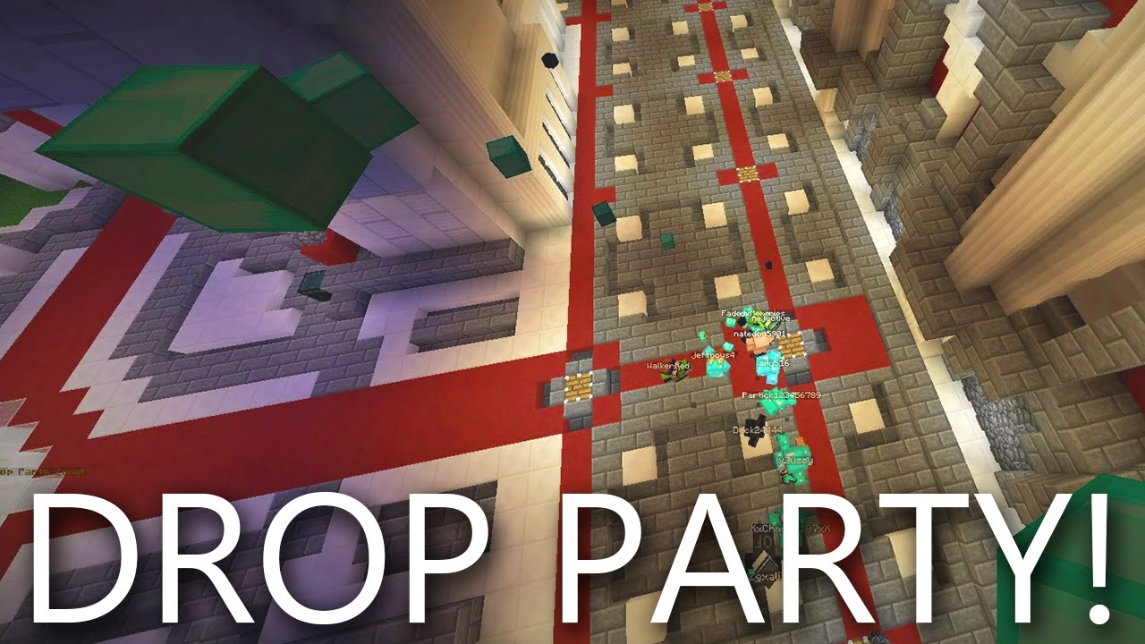 Minecraft 1.8: DROP PARTY | ArsenalMC OP Factions & OP Prison - YouTube