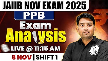 JAIIB Exam Analysis 2025 | JAIIB PPB Exam Analysis | Shift -1 | JAIIB Exam Analysis Today