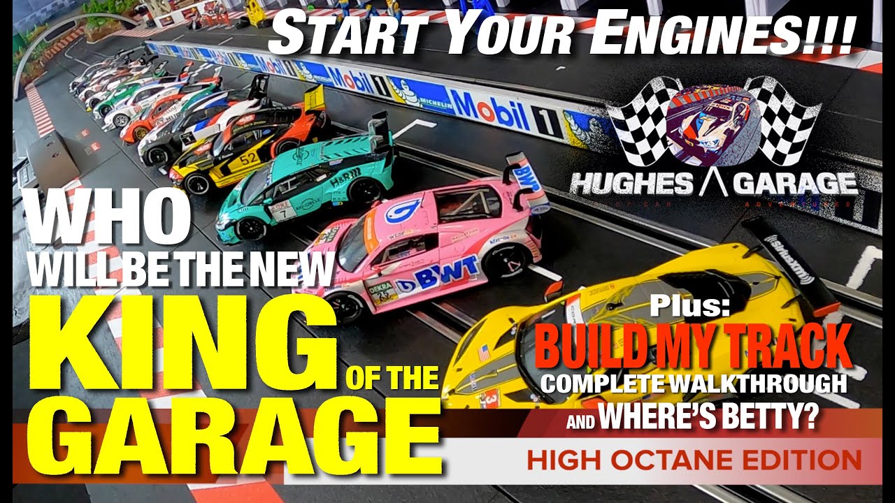 Slot Car 'King of the Garage' Hughes Garage SCA Ep 14 slotcars 