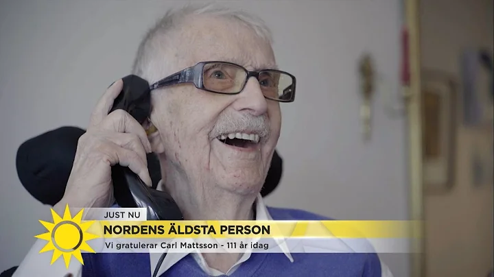 Nordens ldsta man fyller 111 r: "Brjar komma till ...