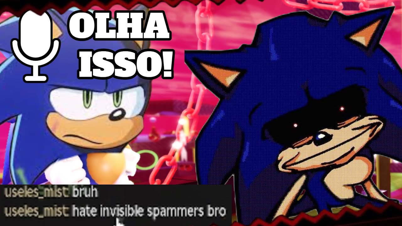 REAÇÃO DOS PLAYERS COM MEU 2011X (Sonic.Exe Outcome Memories)