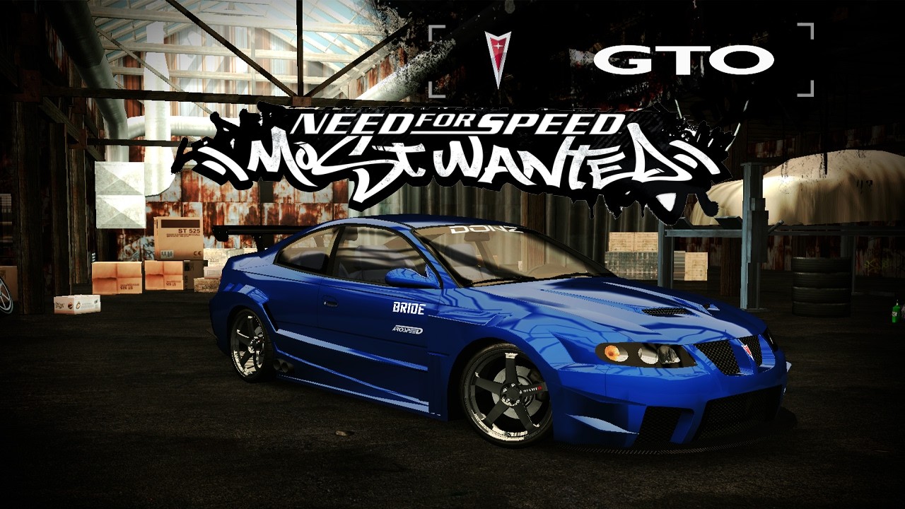 レースゲーム ニード・フォー・スピード ポンティアック GTO PONTIAC