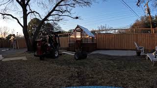 Backyard Makeover - Part 9B - Yoderbilt Greenhouse Delivery