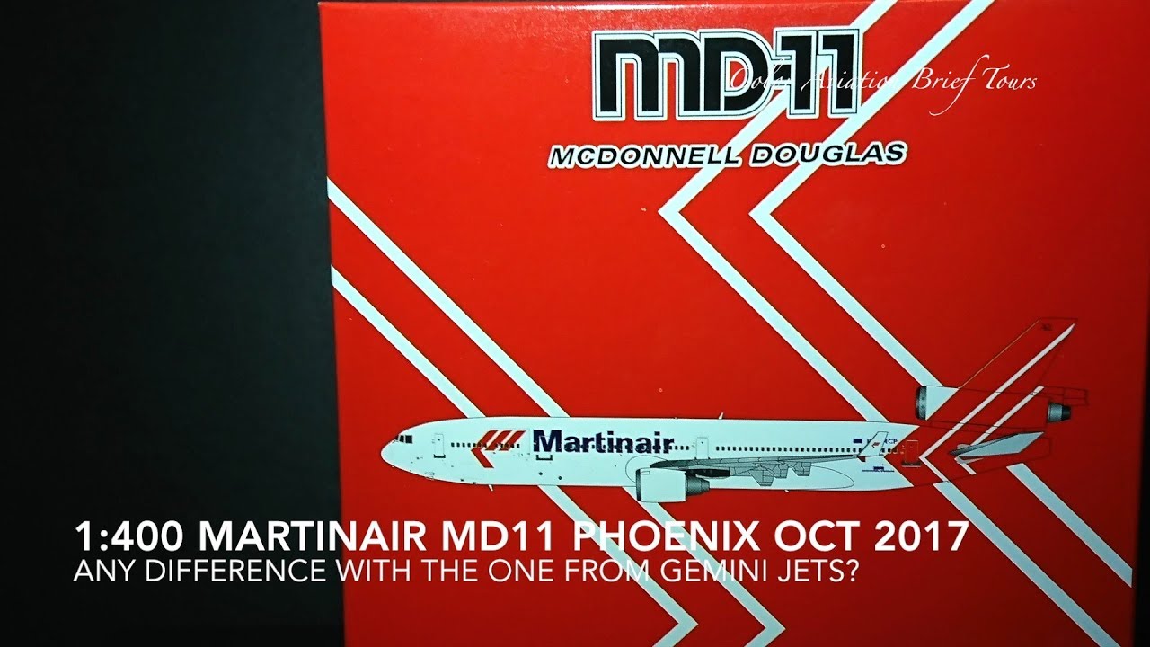 1:400 Martin air PH-MCP Phoenix Oct 2017 Any difference with