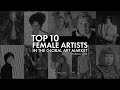 Top 10 Female Artists in the Global Art Market - International Women's Day | LearnFromMasters