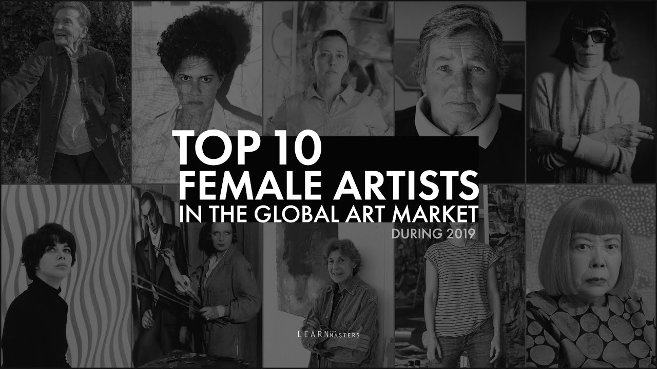 Top 10 Female Artists in the Global Art Market International Women's