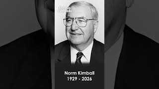 Play video: Norm Kimball (1929 - 2026) 🕊️
