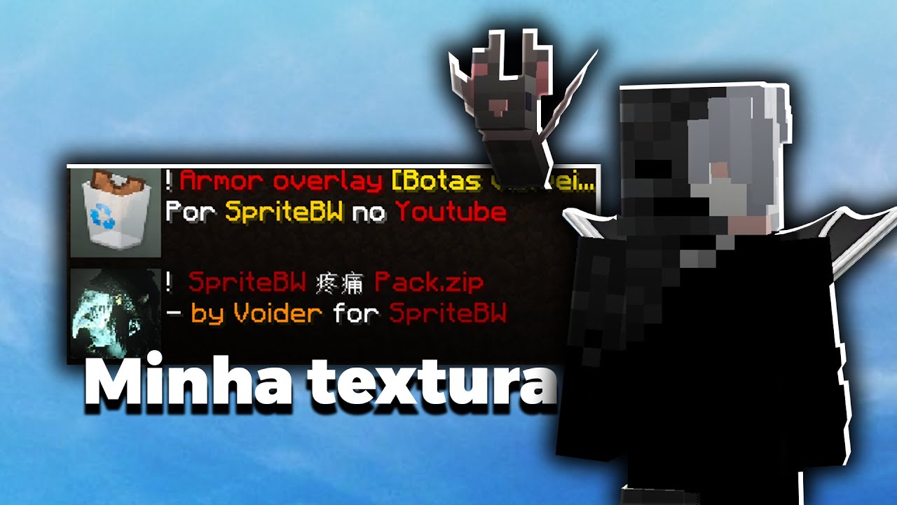 Minha nova textura para bedwars youtube