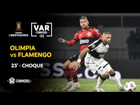 CONMEBOL Libertadores | Revisión VAR | Olimpia vs Flamengo | Minuto 23