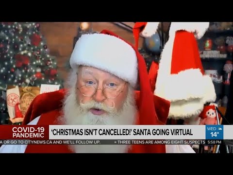 ‘Christmas isn’t cancelled:’ Santa Claus goes virtual