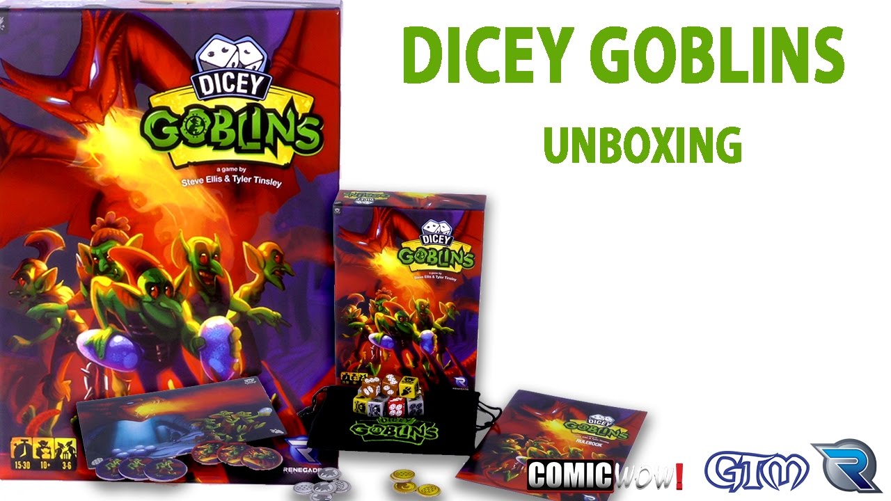Dicey Goblins Unboxing YouTube
