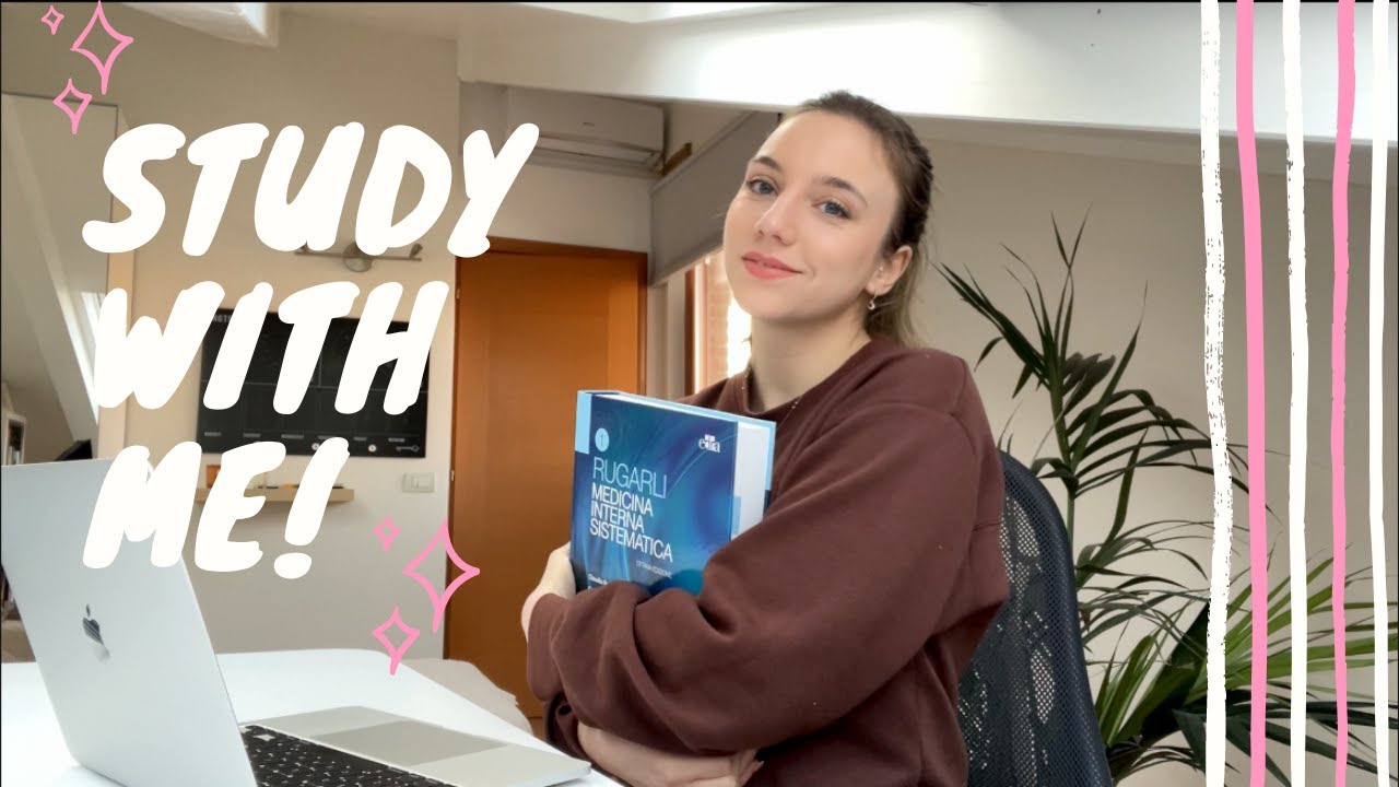 REAL TIME STUDY WITH ME (with music) - 1 HOUR MOTIVATION 💪 | Medmaki