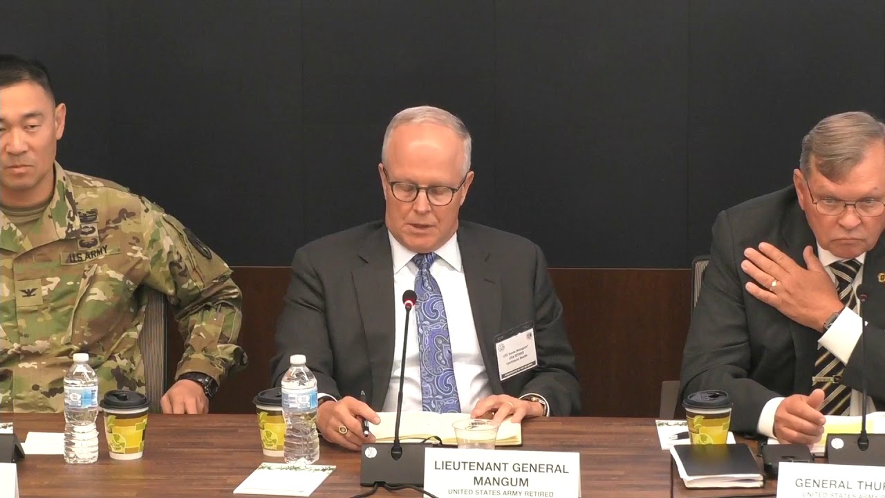 AUSA Aviation Hot Topic 2018 - PANEL 1 - Multi Domain Maneuver - YouTube