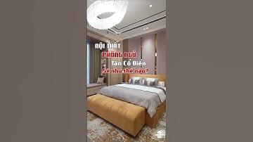 Nội thất phòng ngủ Tân cổ điển #noithatdanang #thietkenoithat #thietkenhadep