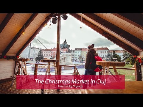 The Christmas Market in Cluj Napoca, Romania