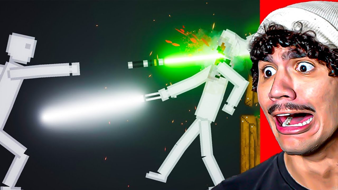 Reagindo a Pessoas Jogando Sabres de Luz Uns nos Outros (Ragdolls)