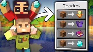 MINECRAFT BUT YOUTUBERS TRADE OP ITEMS | THUGBOIMAX