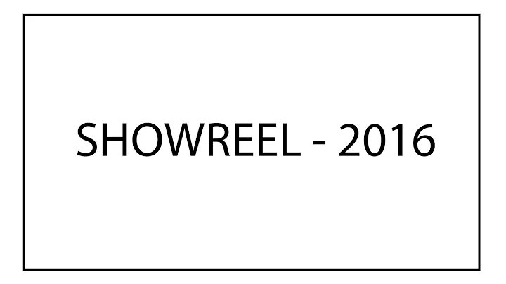 Christopher McKeever - Showreel 2016