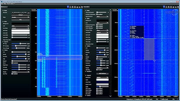 "Dynamic Compression Zoom", Loop & Contiguous with Aaronia RTSA Suite PRO Software