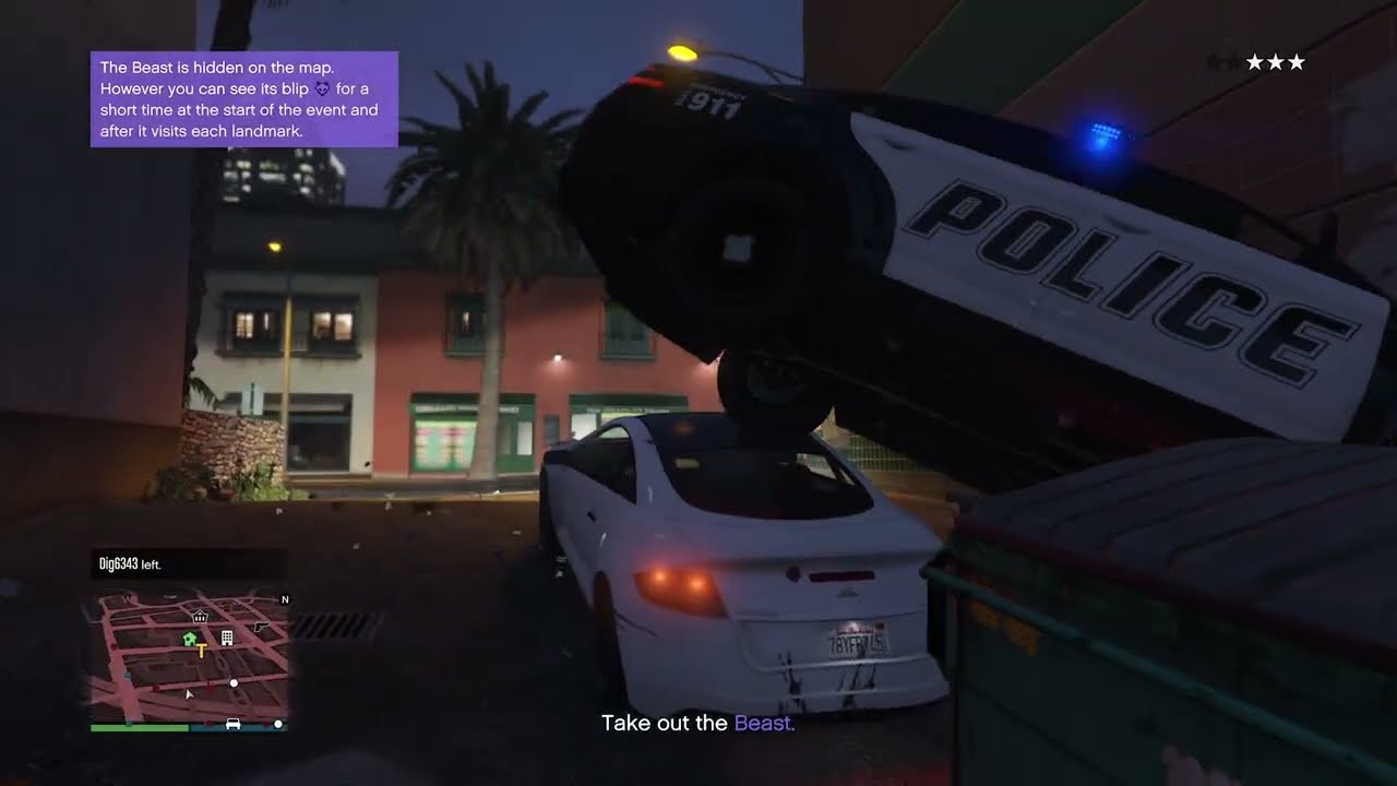 First Time Playing GTA 5 Online and Escaping The Police