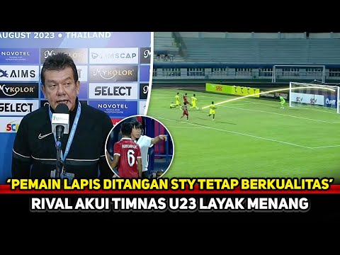 MENGAKU BERUNTUNG! Pelatih Malaysia U23 beberkan kualitas Timnas beda~STY ungkap target sesungguhnya