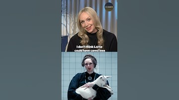 Gwendoline Christie explains that epic sequence with the goats in the "Severance" Season 2 finale 🐐💧