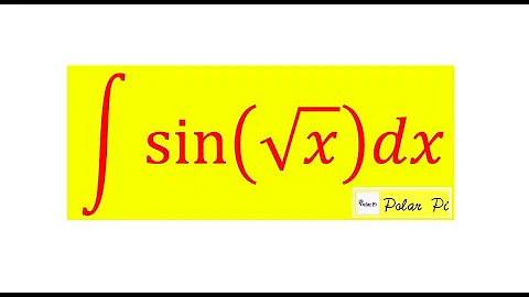 Integral of Sin(Sqrt(x))