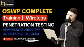 Airmon-ng & Airodump-ng Full Sniffing Guide | OSWP (PEN-210) | OffSec Wireless Training