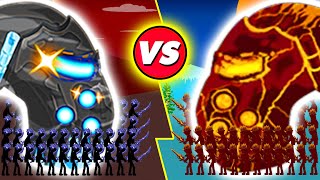 FREEZE GRIFFON vs LAVA GRIFFON War of Stick Battle Fight | Stick War Legacy Mod