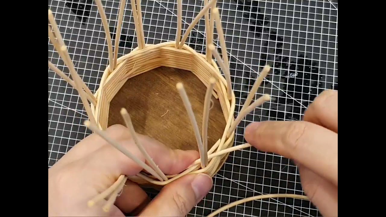 라탄연필꽂이 만들기