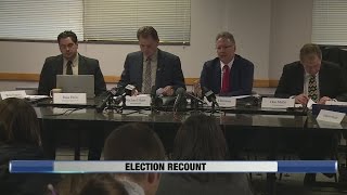 Elections Commission Creates Timeline For Recount