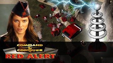🔴⁴ᴷ⁶⁰ Red Alert 1 Remake | Frampton Rocks | Soviets vs 3 Allies Hard AI