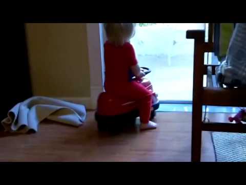 connor riding his radio flyer bumper car youtube radio flyer bumper car