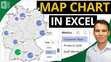 Universal & Interactive Map Chart that works in any version of Excel 🔝
