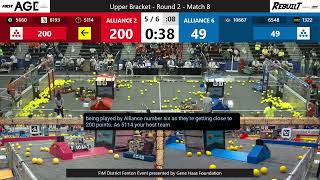 Match 8 (R2) - FIM District Fenton Event presented by Gene Haas Foundation