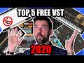 Top 5 des vst gratuits instruments en 2020  astuces et instru avec les vst que je prsente