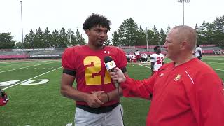 Ferris State Football Preseason Camp Day 3 - Tim Allen Interview