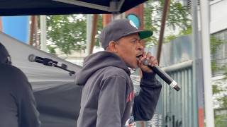 Buckshot Performs at Bushwick Collective Block Party in Brooklyn