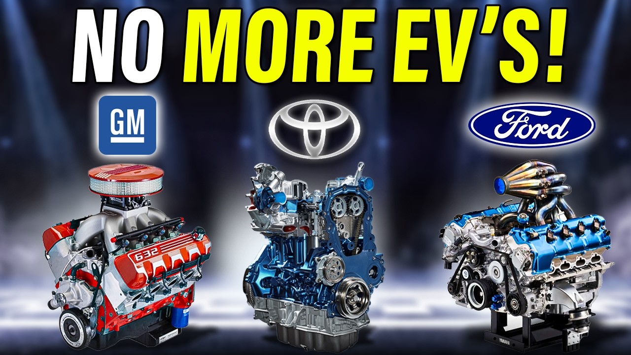 Ford, GM & Toyota Just Revealed NEW Engines That Will DESTROY The Entire EV Industry!