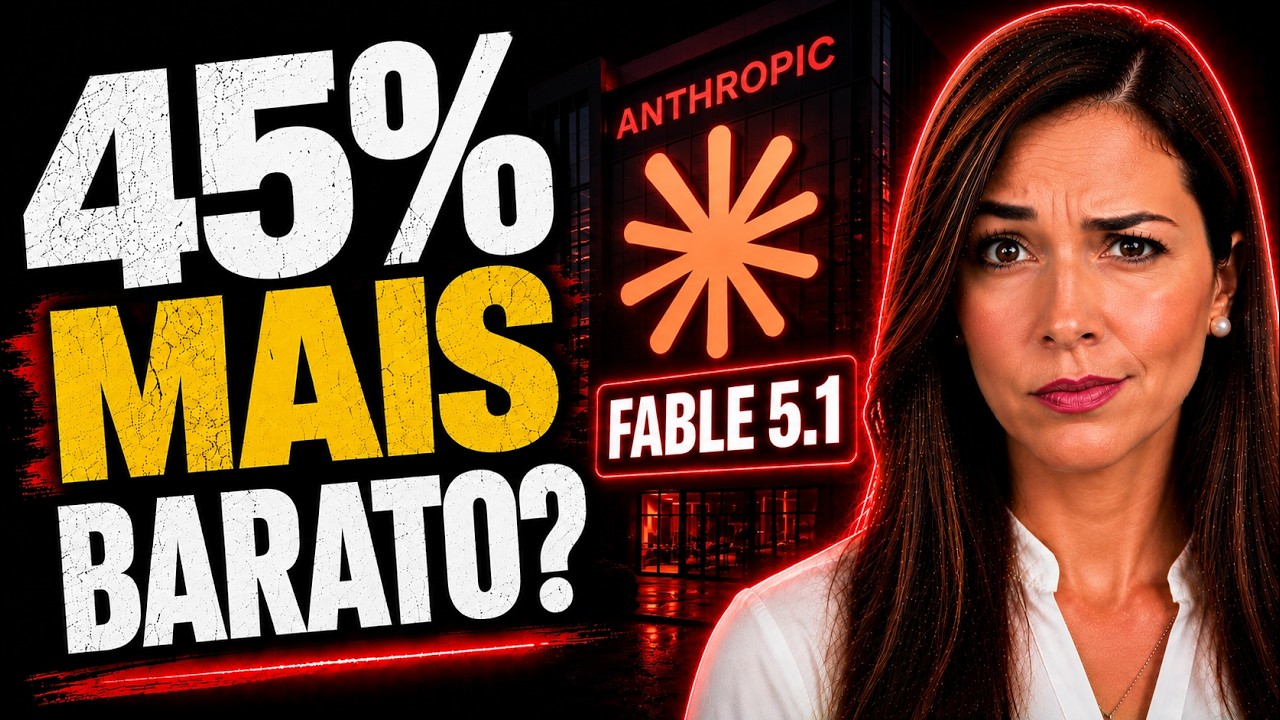 O Novo Claude Fable 5.1 Parece Muito Mais Barato — Até Você Entender a Conta