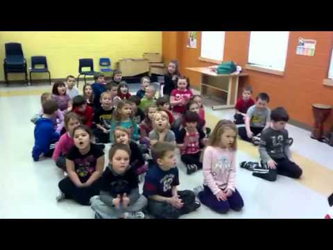 Ms Reid Grade 1 Class Holy Trinity Elementary sings to Debb