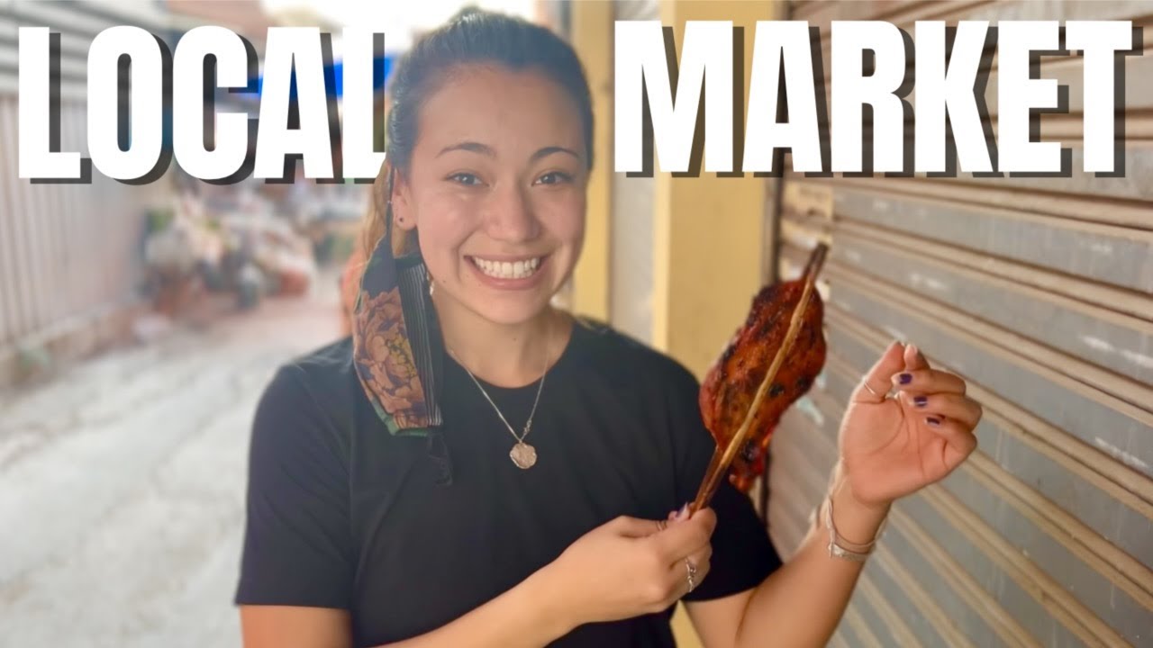 LOCAL THAILAND STREET MARKET (Mae Hong Son Day 9)