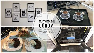 MUTFAKTA BİR GÜNÜM NASIL GEÇİYOR? // BULAŞIK MAKİNESİNİN DETAYLI ANLATIMLI TEMİZLİĞİ // AKŞAM YEMEĞİ