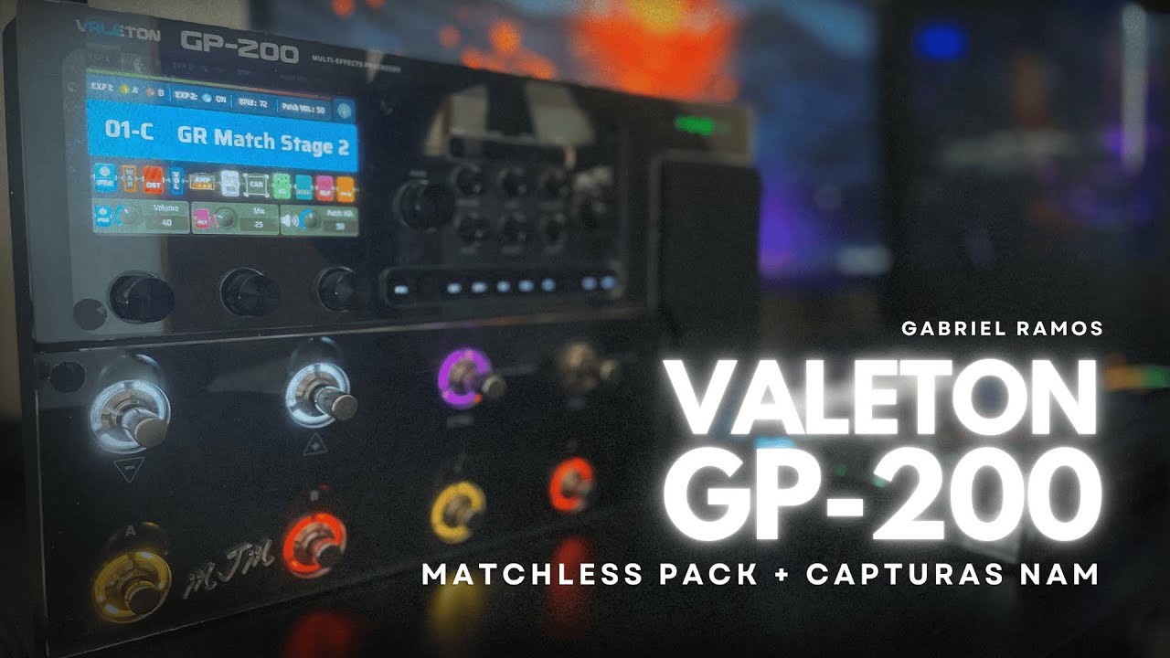 Valeton GP-200 - Matchless Pack | Presets + Capturas NAM - YouTube