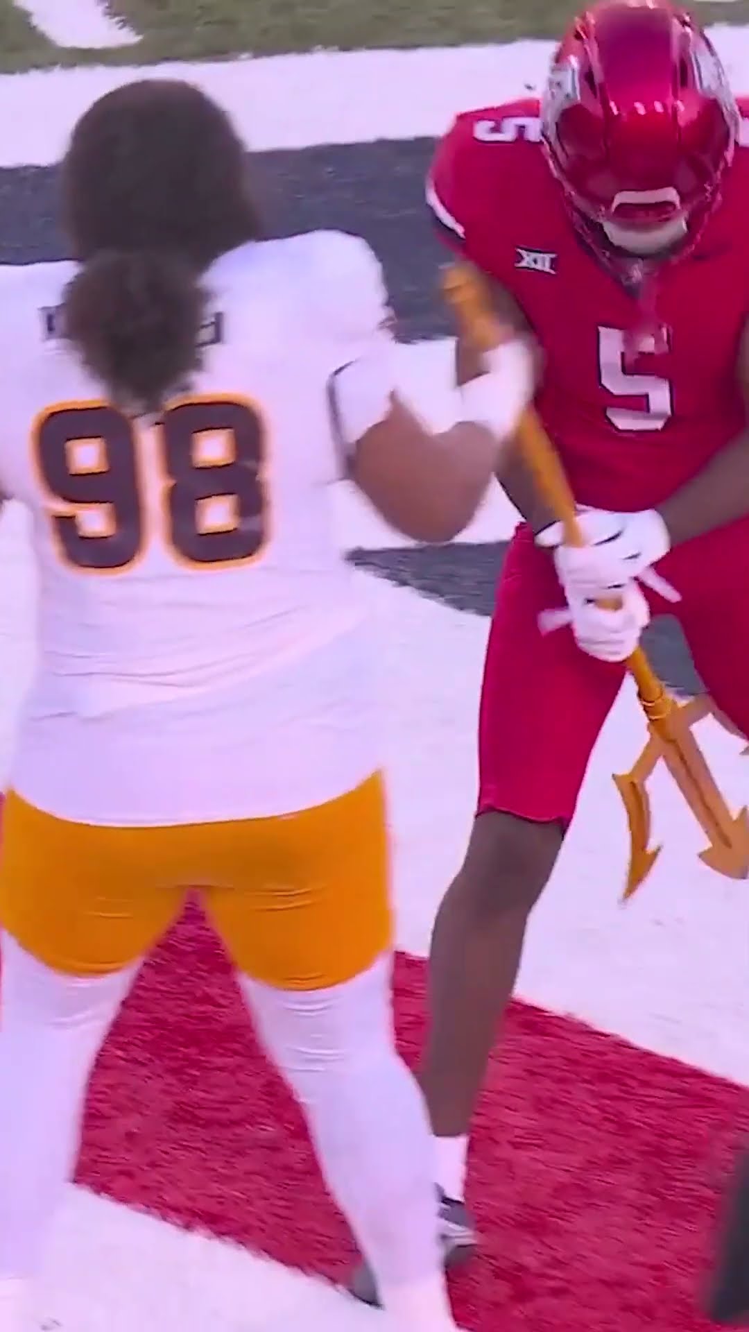 Arizona, Arizona State get CHIPPY after potential flag planting ?? #arizonastate #cfb