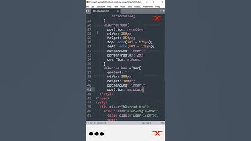 Frosted Glass | HTML CSS