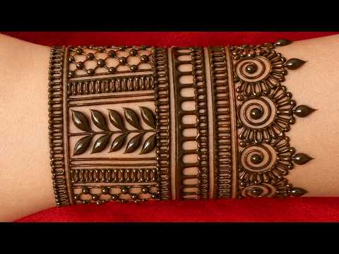 gajlaxmi vrat special mehndi | Perfect Mehndi Design for Beginners - Step by Step Mehandi Ka Design