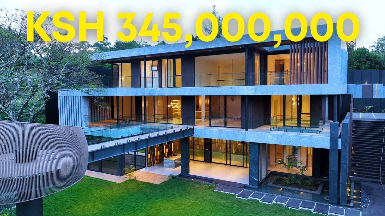 Inside Ksh.277,000,000 (SOLD) 5 Bedroom #luxurious #mansion #housetour in Kitisuru Nairobi Kenya