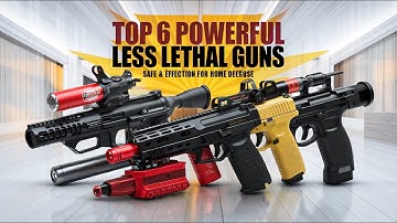Top 6 Most Powerful Less Lethal Guns for Home Defense on Amazon! 🔥